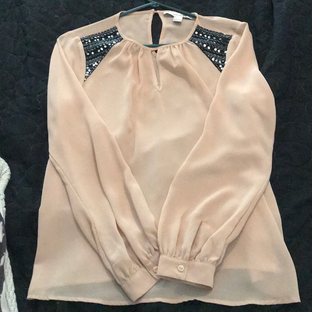 Forever 21 pink blouse